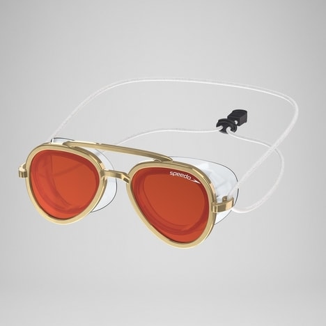 Aviator-Style Swim Goggles