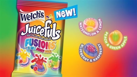Dual-Flavor Fruit Snacks