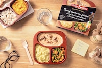 Three-Compartment Meal Trays Image 1