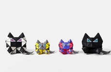 Pleated Feline-Inspired Purses