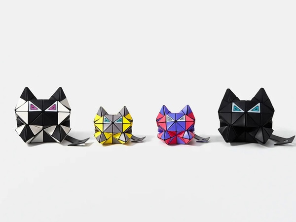 Pleated Feline-Inspired Purses