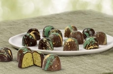 Crispy Pistachio Chocolate Truffles