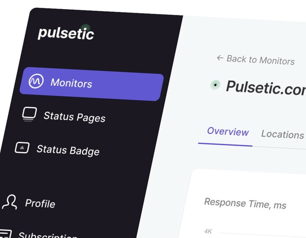 Website Monitoring Tools: Pulsetic Tracks Uptime And Shares Real-Time ...