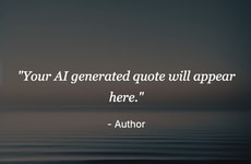 AI Quote Generators