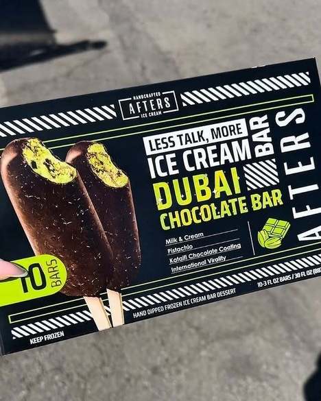 Frozen Dubai Chocolate Treats