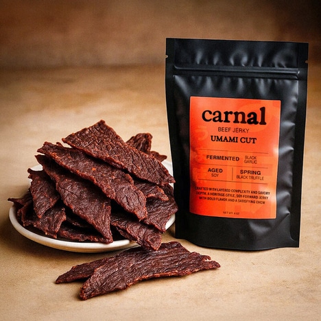 Steak-Like Jerky Snacks