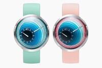 Swirling Gradient Timepieces Image 4