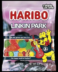 Collaborative Rock Band Candies Image 1