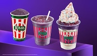 Icy Summertime Refreshment Menus