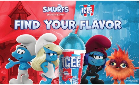 Icy Cartoon Movie Refreshments