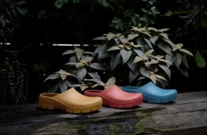 Chromatic Brutalist Clog Designs