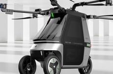 Airborne Electric Motorcycle Designs