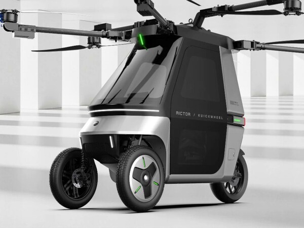 Airborne Electric Motorcycle Designs: The Kuickwheel Skyrider X6 Takes ...