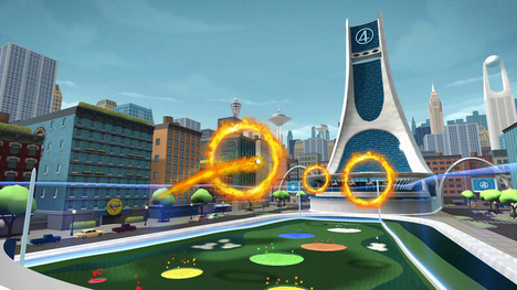 Interactive Superhero-Branded Golf Experiences