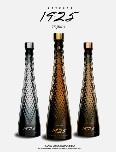 Sleek Tequila Bottles