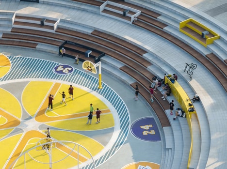 Eye-Catching Basketball Parks