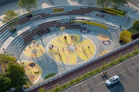 Eye-Catching Basketball Parks Image 3
