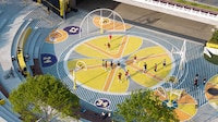 Eye-Catching Basketball Parks Image 7