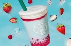 Patriotic Blended Cafe Drinks