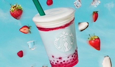 Patriotic Blended Cafe Drinks