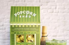 Umami Matcha Latte Popcorns