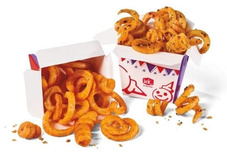 Seasoning-Covered Curly Fries
