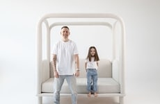 Modern Comfort-Centric Rounded Beds