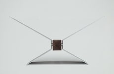 Minimal Sleek Aluminum Bookstands