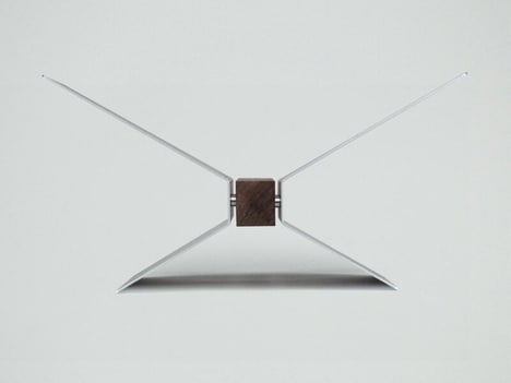 Minimal Sleek Aluminum Bookstands