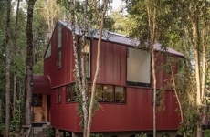 Forested Raised Metal Homes