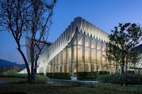 Curved Green Roof-Topped Museums Image 2