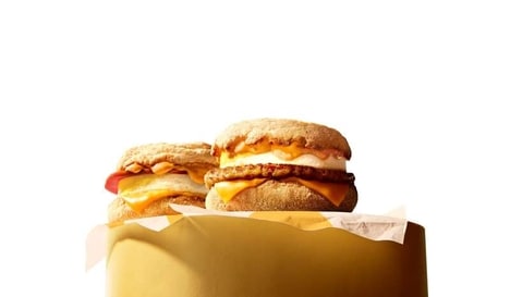 Spicy QSR Breakfast Sandwiches