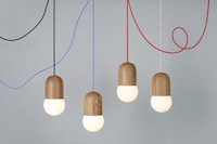 American Oak Pendant Lighting Image 1