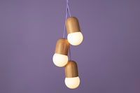 American Oak Pendant Lighting Image 2
