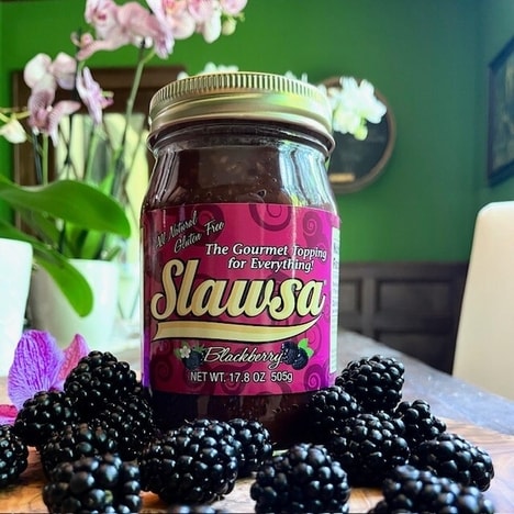 Blackberry Slaw-Salsas