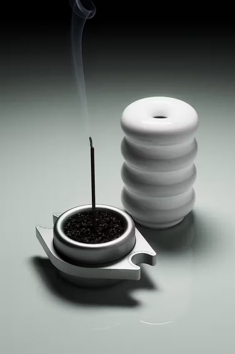 Artfully Sculptural Incense Holders