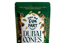 Dubai-Style Waffle Cone Bites