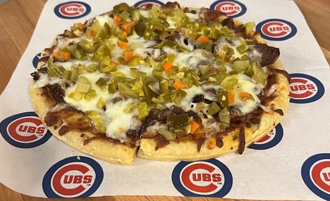 Meaty Baseball Team Pizzas