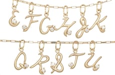 Hand-Scripted Initial Pendants