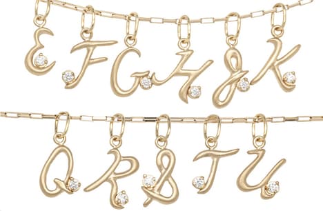 Hand-Scripted Initial Pendants