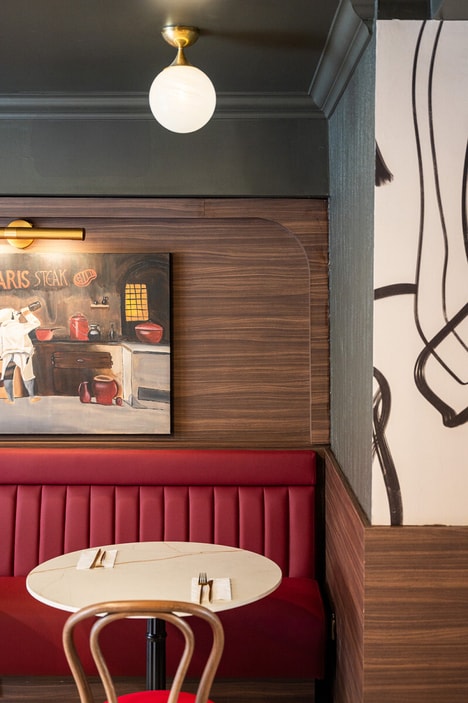 French-inspired Stake Restaurant Designs