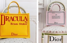 Luxe Literary-Inspired Tote Bags