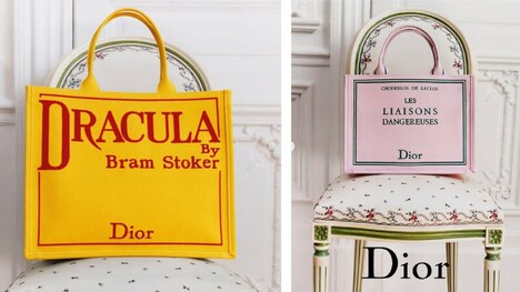 Luxe Literary-Inspired Tote Bags