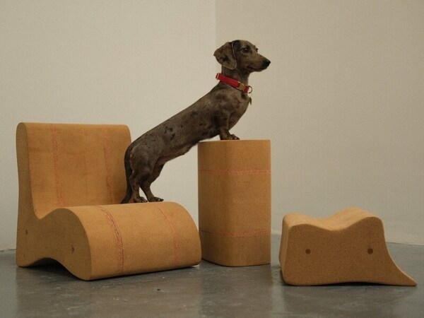 Stackable Cork-Made Furniture