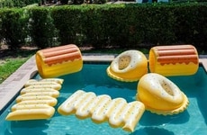 Pasta-Themed Pool Noodles
