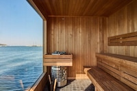 Shipping Container Floating Saunas Image 1