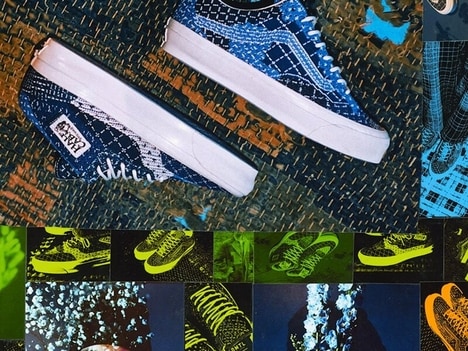 Technical Denim-Worked Sneakers