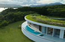 Green Roof-Topped Circular Villas