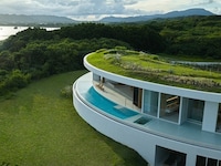 Green Roof-Topped Circular Villas
