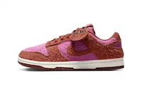 Textural Suede Colorblocked Sneakers Image 3